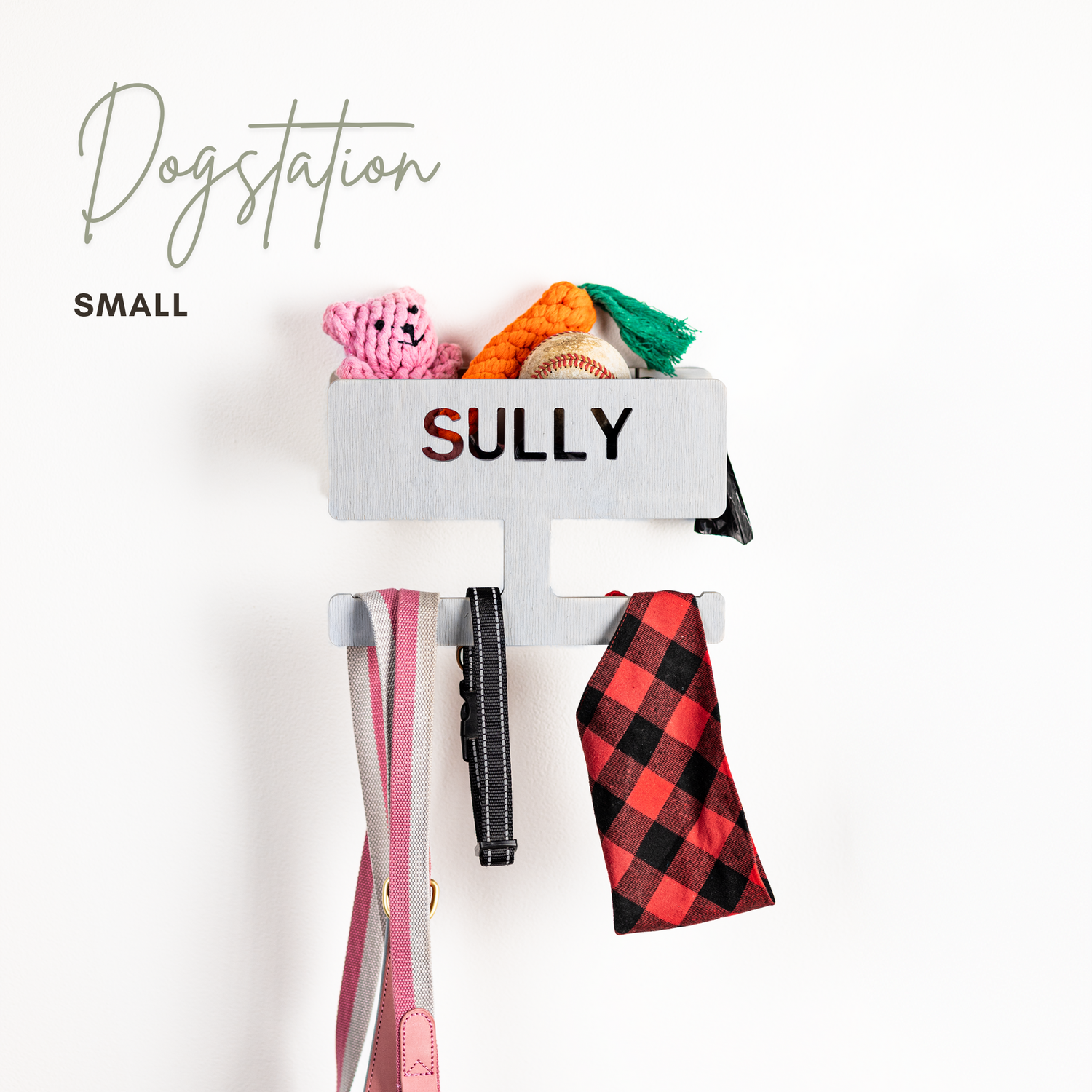 PERSONALISERING: Hundetøjstativ L