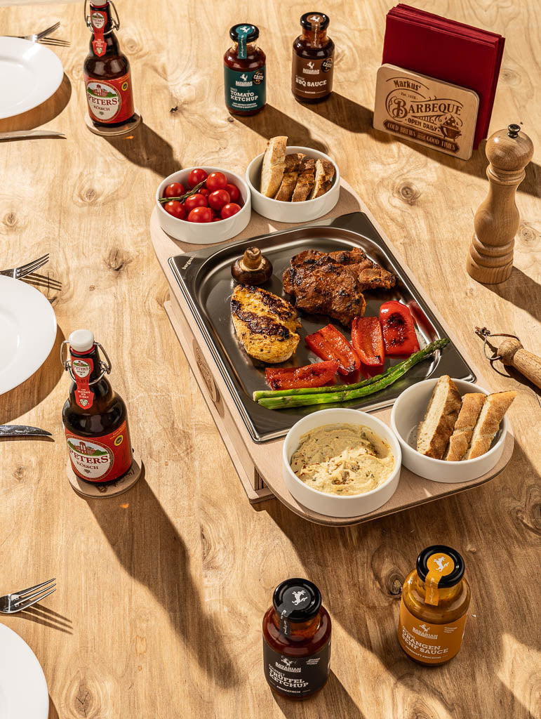 ABVERKAUF BBQ Boards mit Schalen