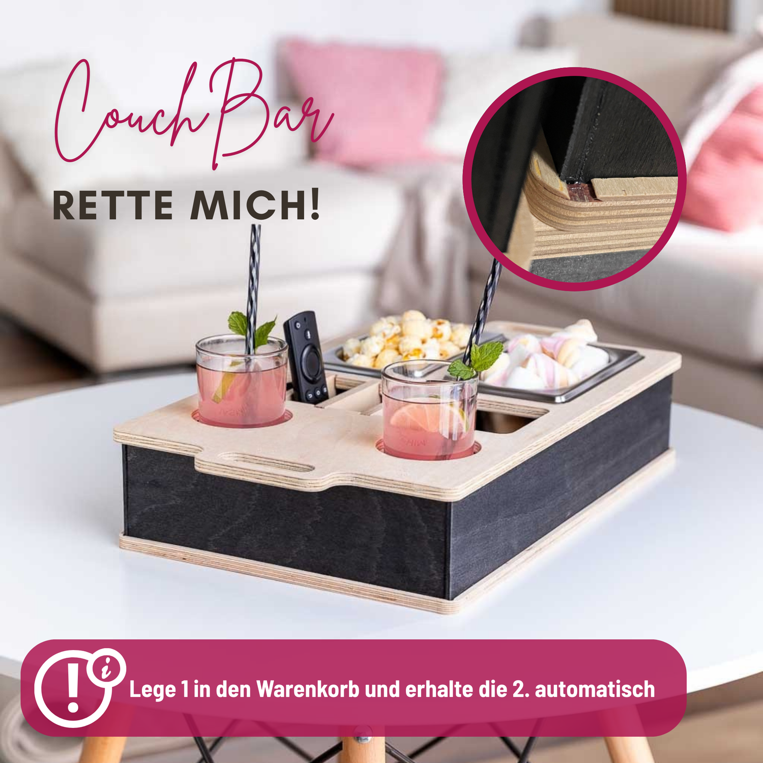 Retter CouchBar | 2 für 1