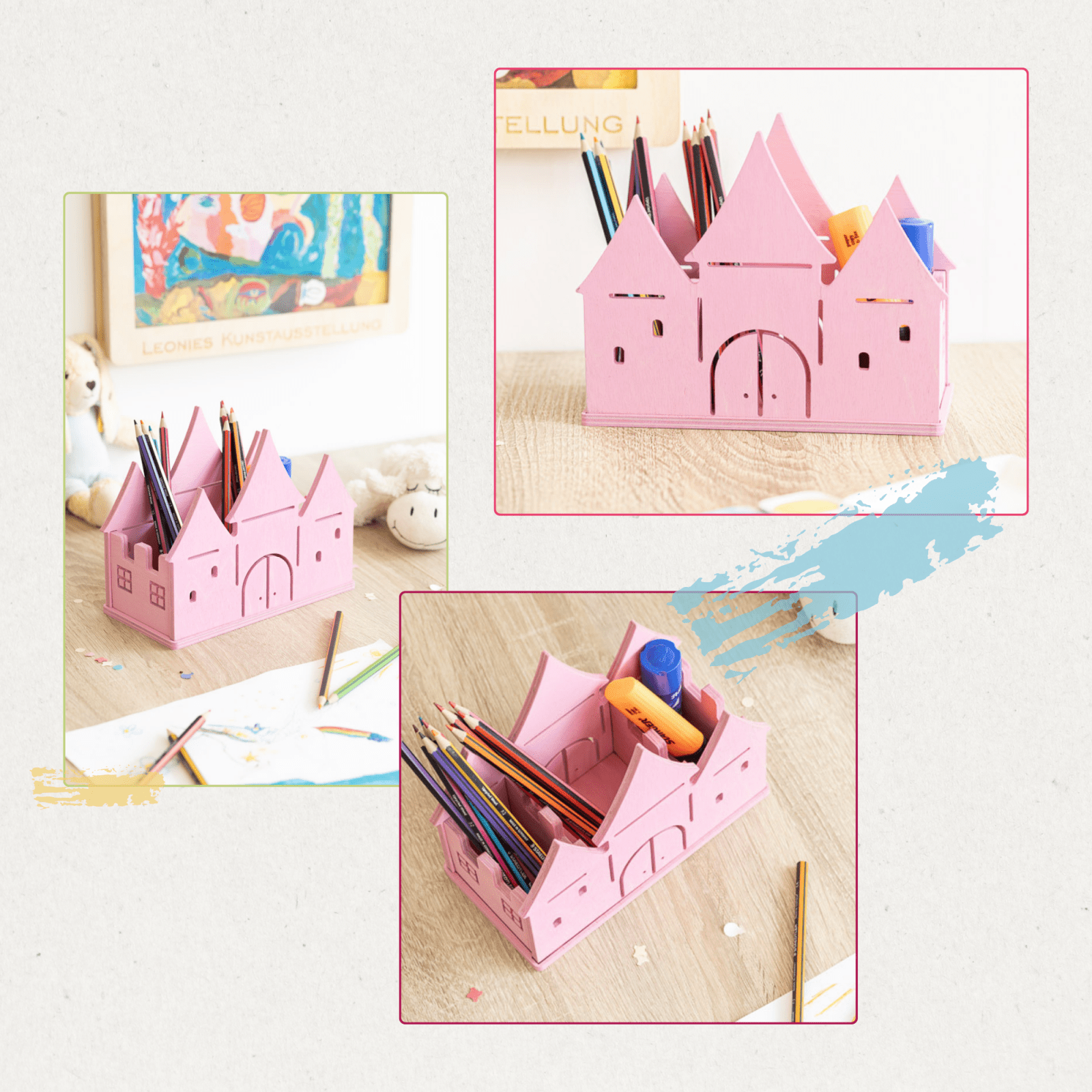 Stifteköcher Burg &amp; Schloss - INEXTERIOR