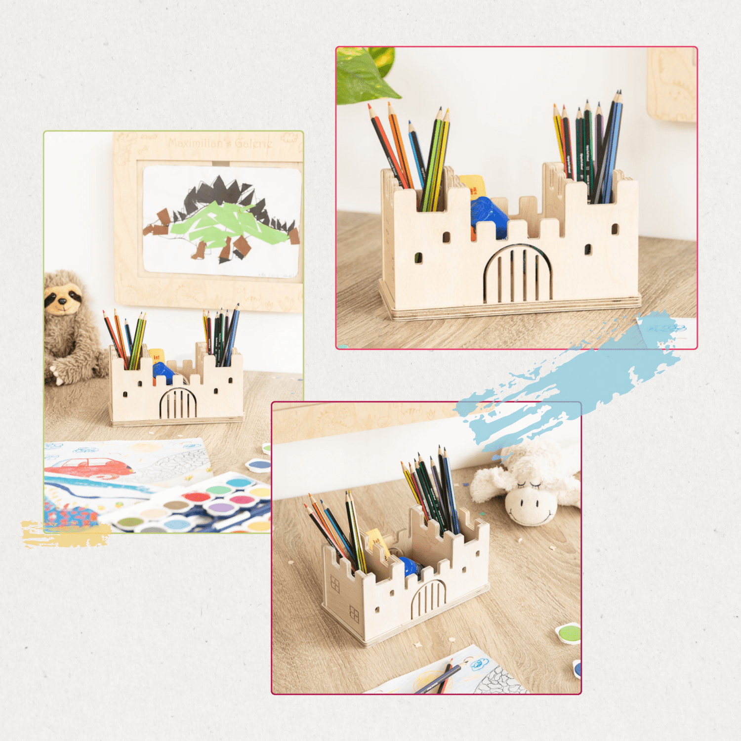 Stifteköcher Burg &amp; Schloss - INEXTERIOR