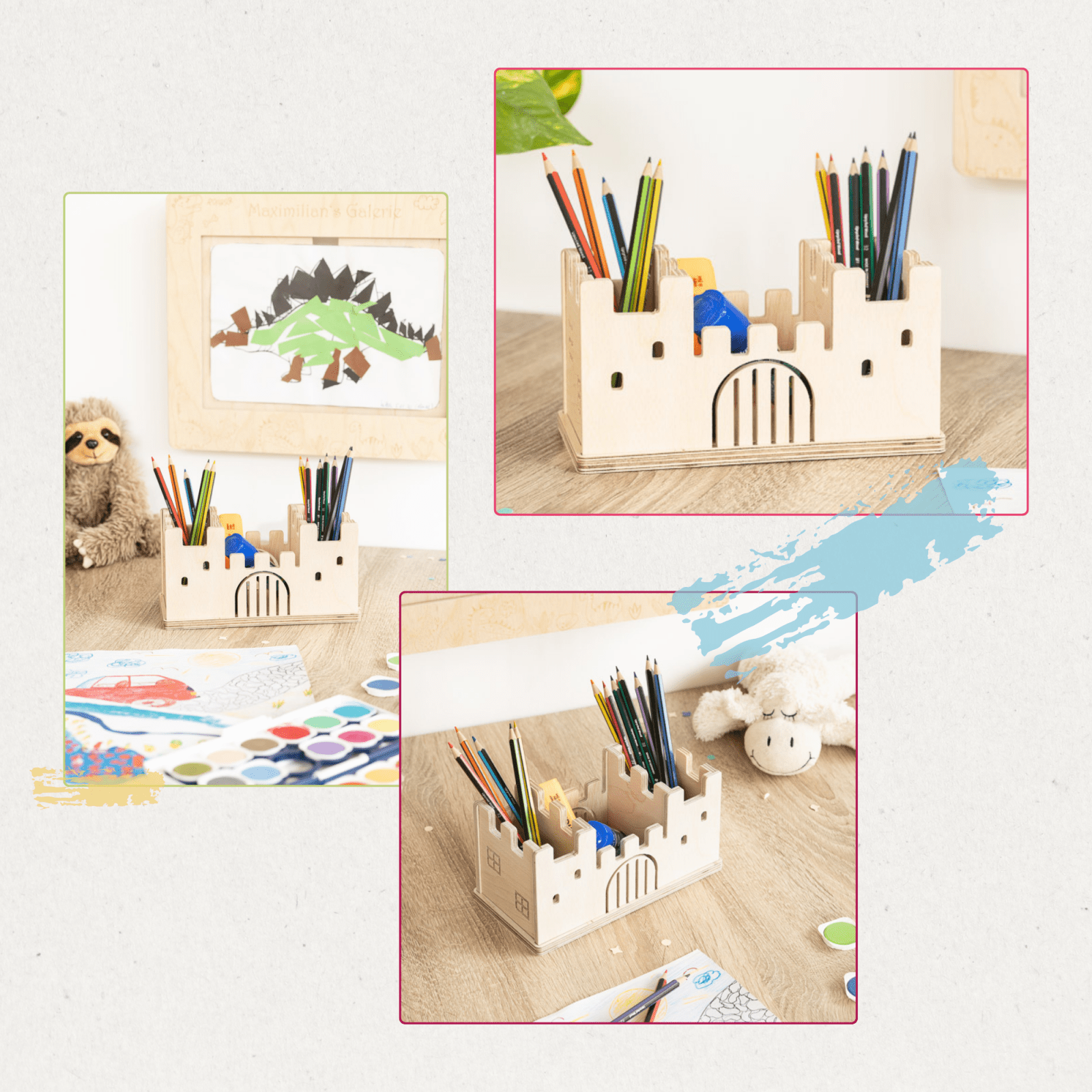 Stifteköcher Burg &amp; Schloss - INEXTERIOR