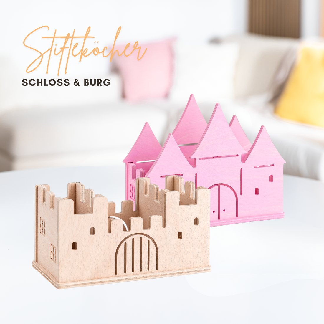Stifteköcher Burg &amp; Schloss