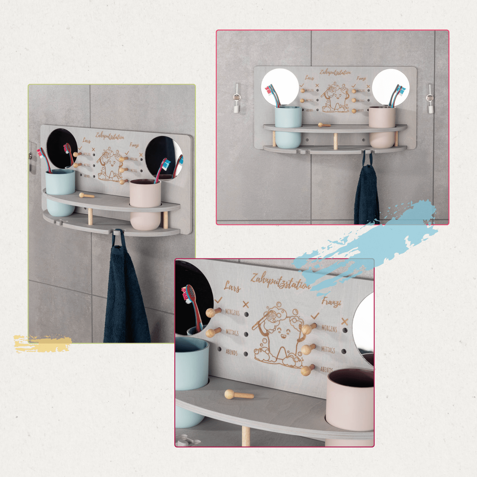 ZahnZauber - Zahnputzstation für Kinder - INEXTERIOR